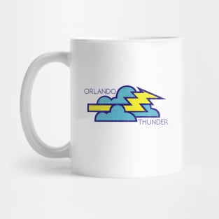 Defunct Orlando Thunder Football 1992 Mug